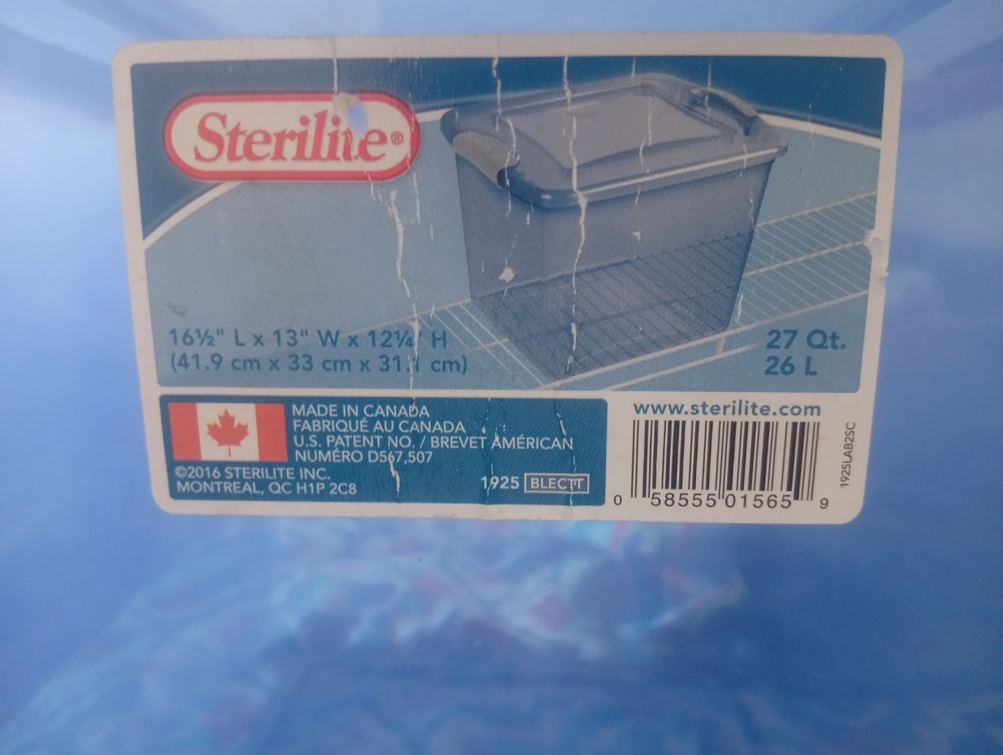 Sterilite Storage Bin 27 Qt - photo 2
