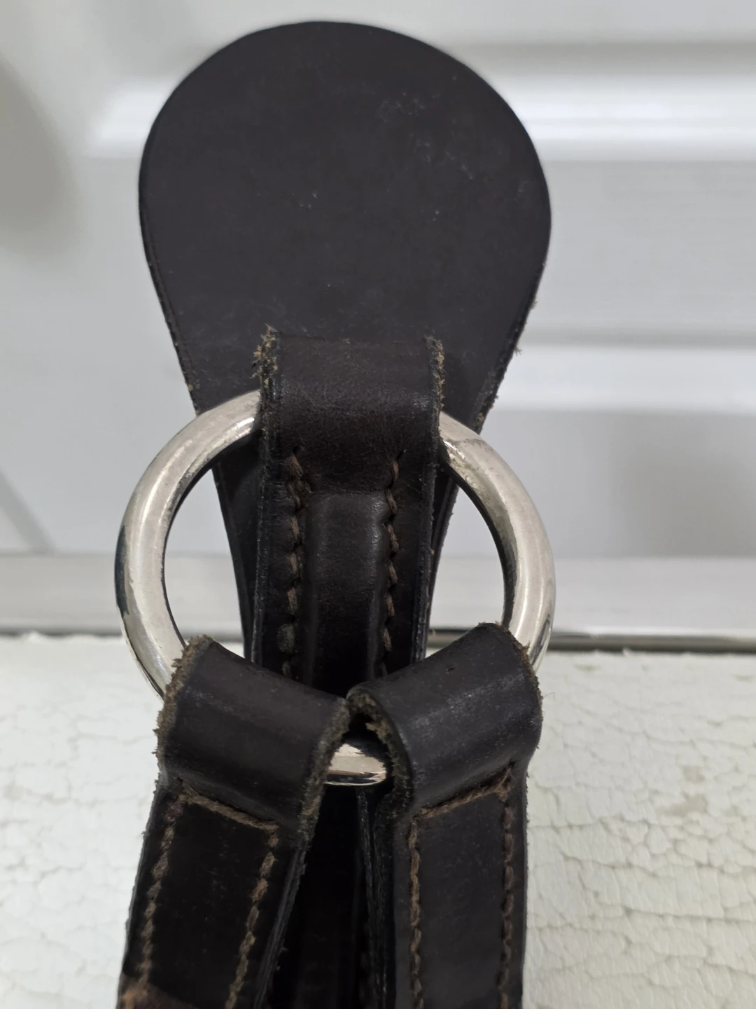 2 Leather Horse Martingales with nose band Full size - photo 2