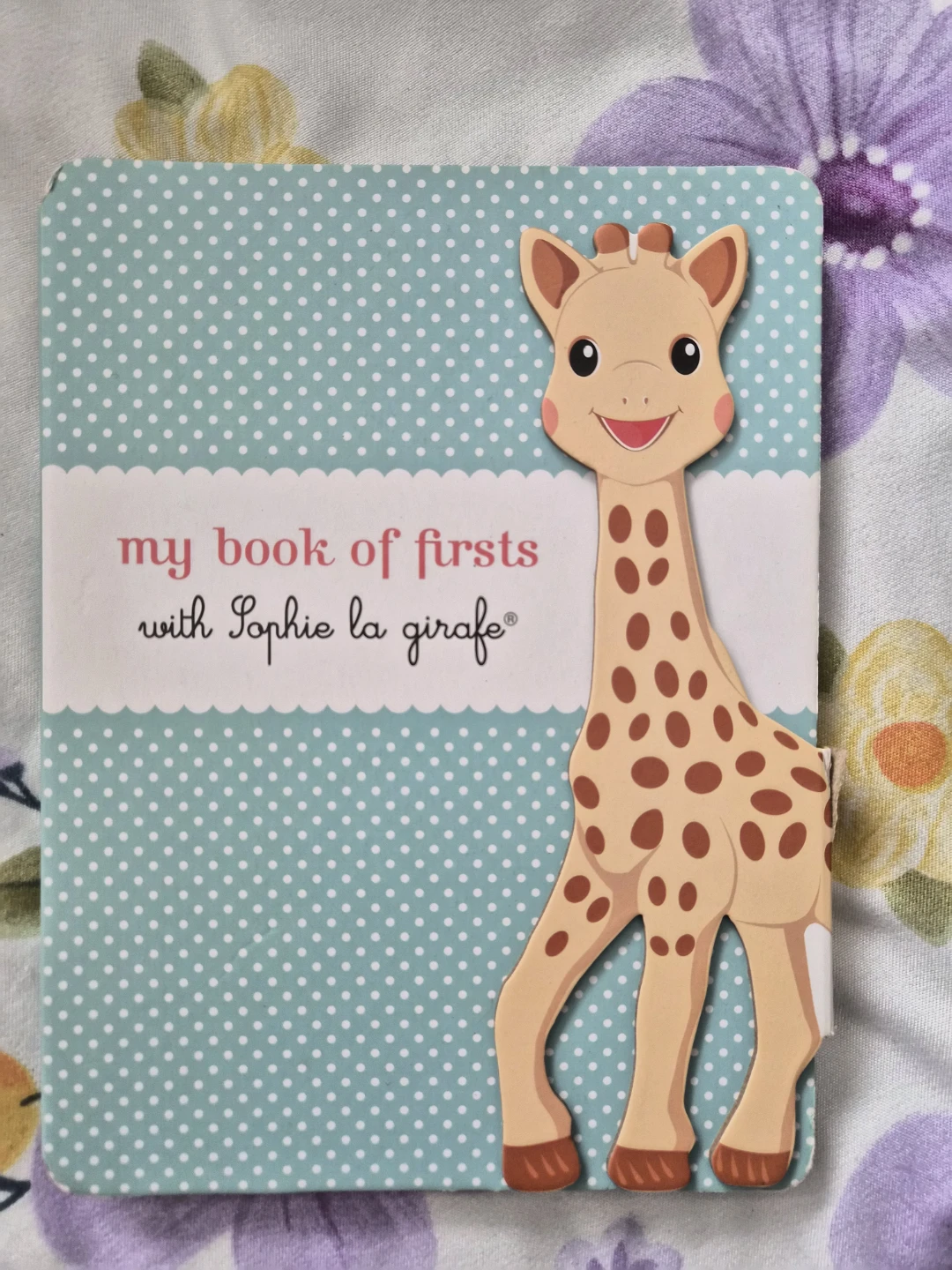 Sophie la girafe My Book of Firsts Keepsake Journal