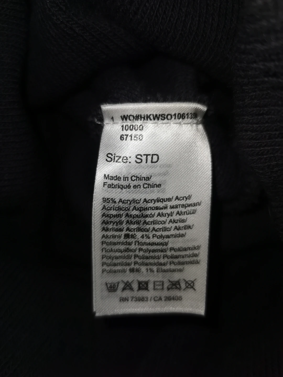 Helly Hansen Toque - Grey/White - Size STD - photo 3