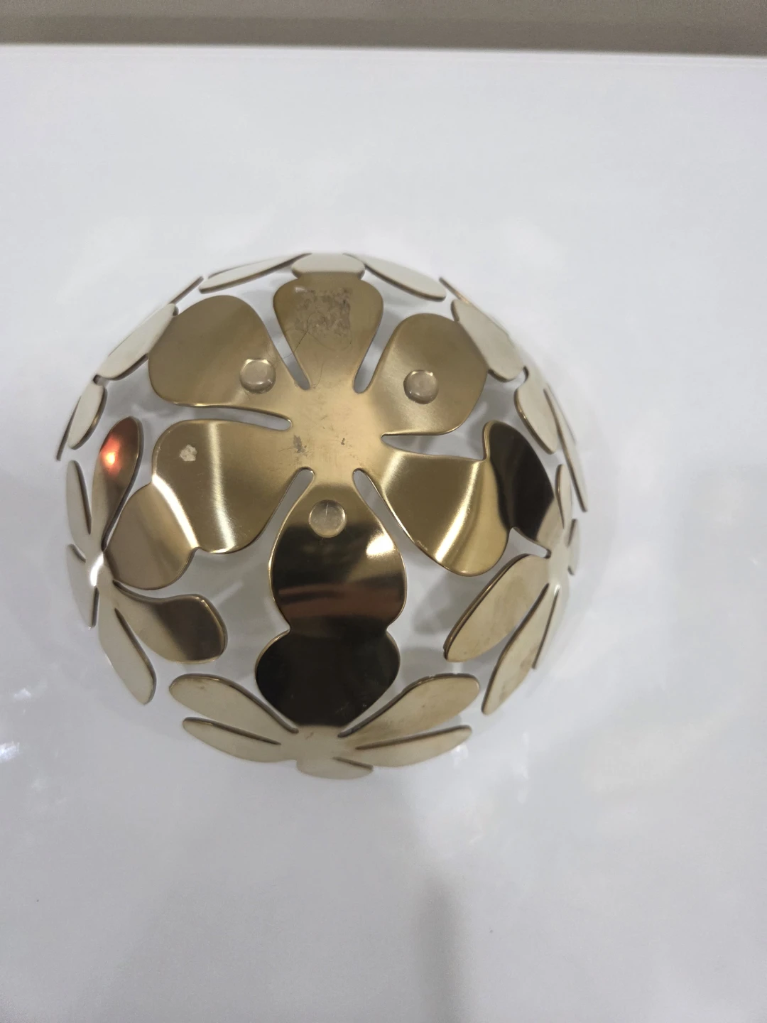 Ikea Brass Flower Bowl - photo 2