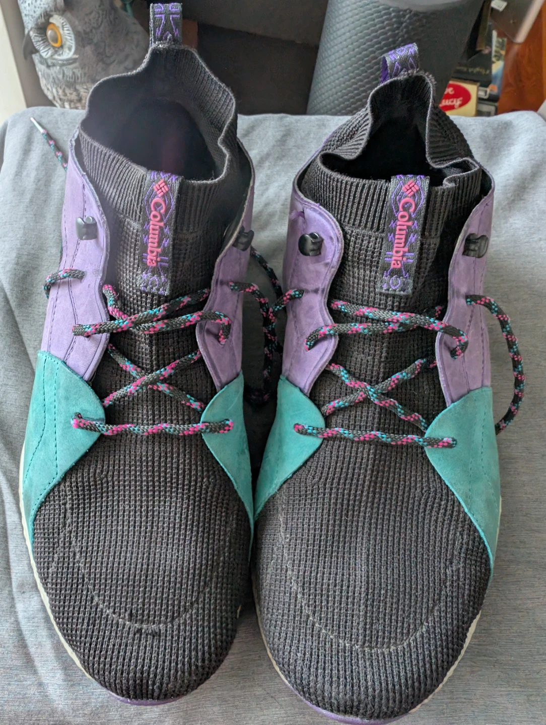 Columbia retro Shoes - Purple/Teal