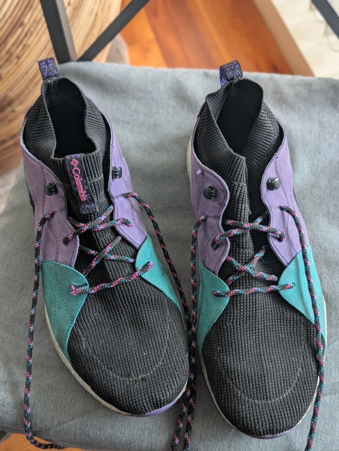 Columbia retro Shoes - Purple/Teal - photo 4