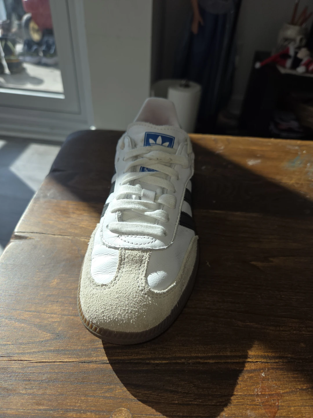 Adidas Samba Classic Shoes White Black Size US 6 - photo 5