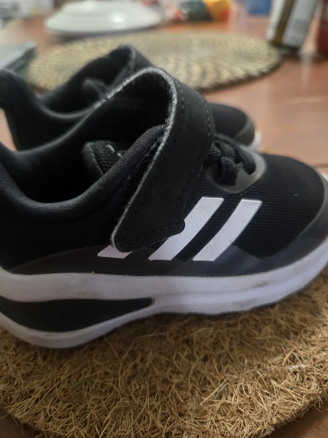 Adidas Black Running Shoes - Toddler Size 5K - photo 2