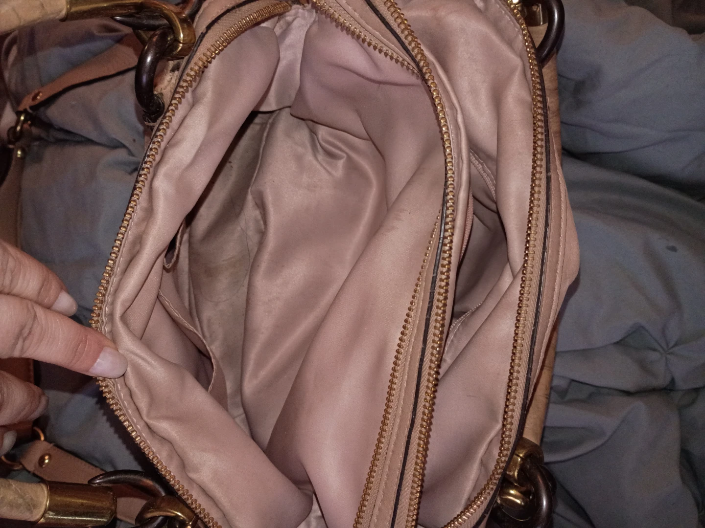 Coach Leather Satchel Bag - photo 2
