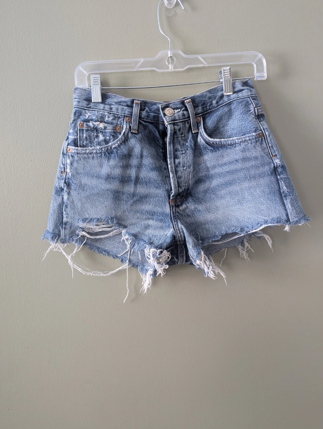 AGOLDE Denim Shorts Size 24