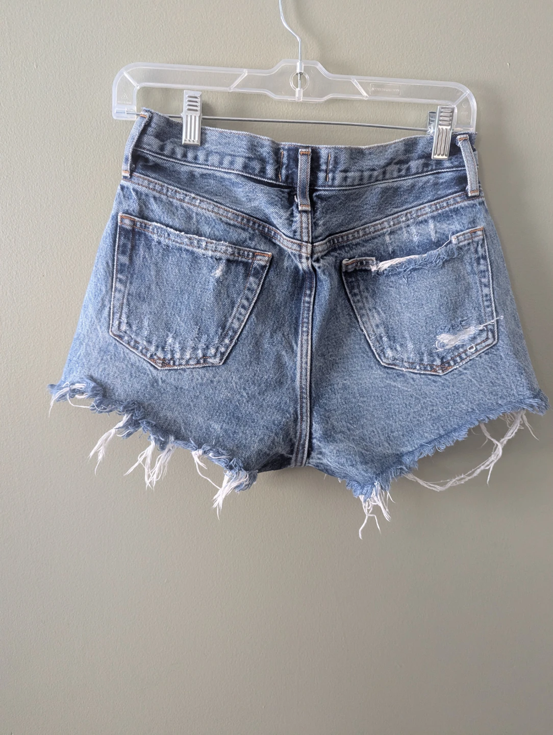 AGOLDE Denim Shorts Size 24 - photo 2