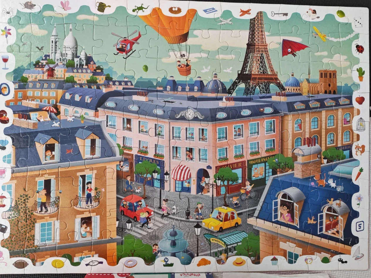 LUDATTICA Detective Puzzle The City Jigsaw Puzzle - photo 2