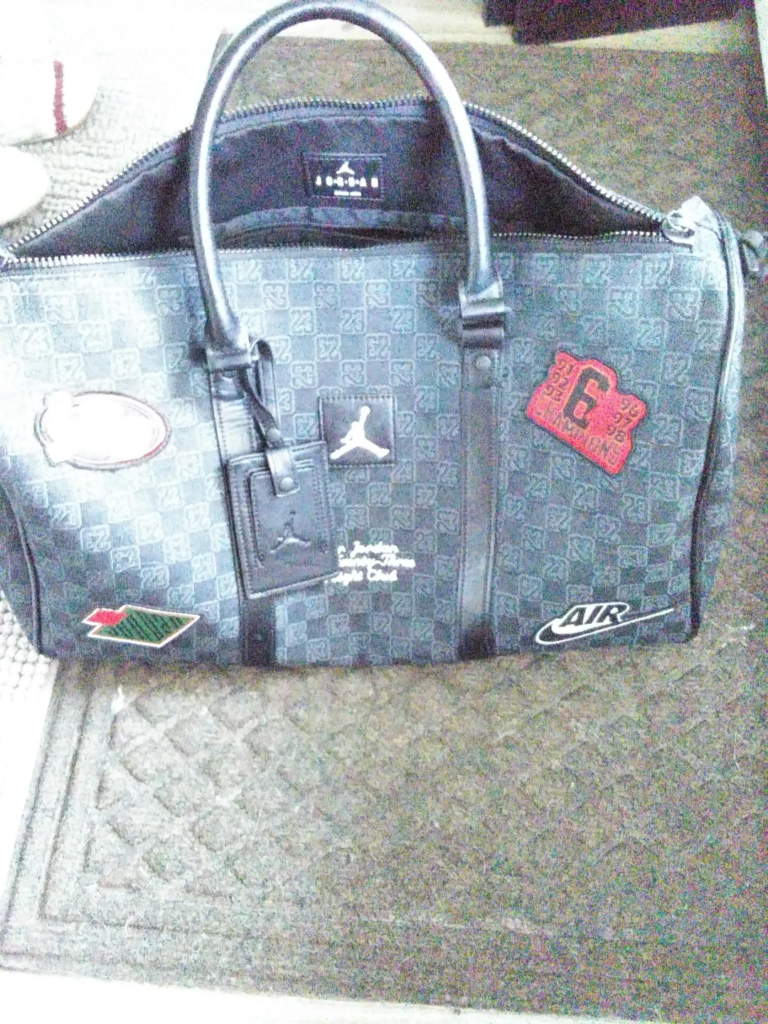 Monogram Air Jordan Duffle Bag