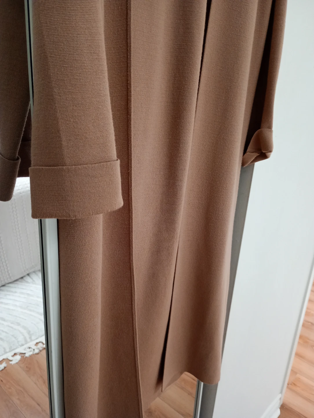 Babaton Long Cardigan - Tan - XXS - photo 2