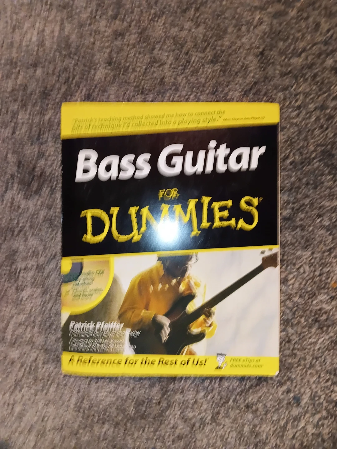Bass Guitar For Dummies Book with CD