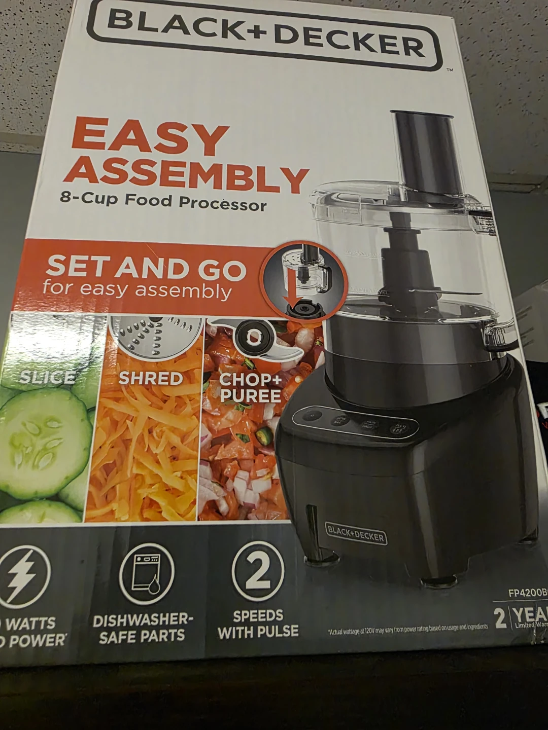 BLACK+DECKER 8-Cup Food Processor - photo 3
