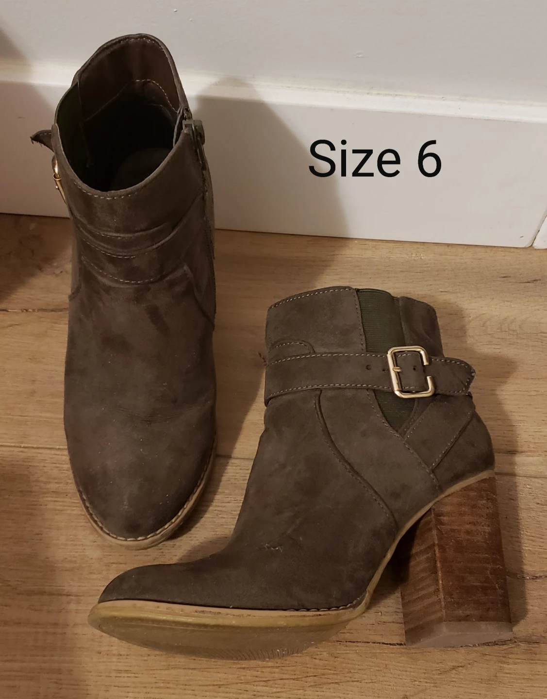 Women size 6 heels/boots - photo 4