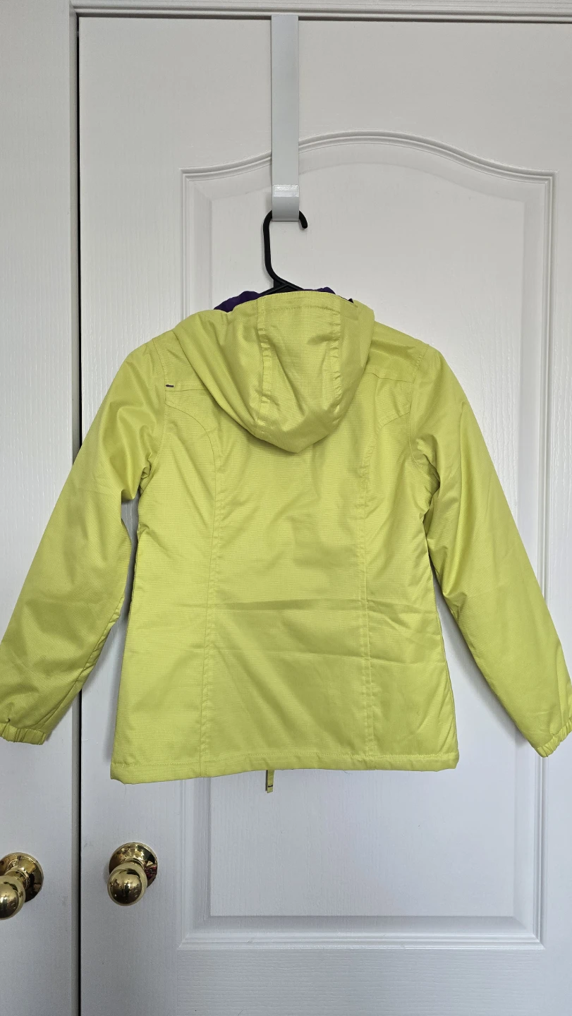Quechua Reversible Jacket - Size 10 Years - Yellow/Purple - photo 2