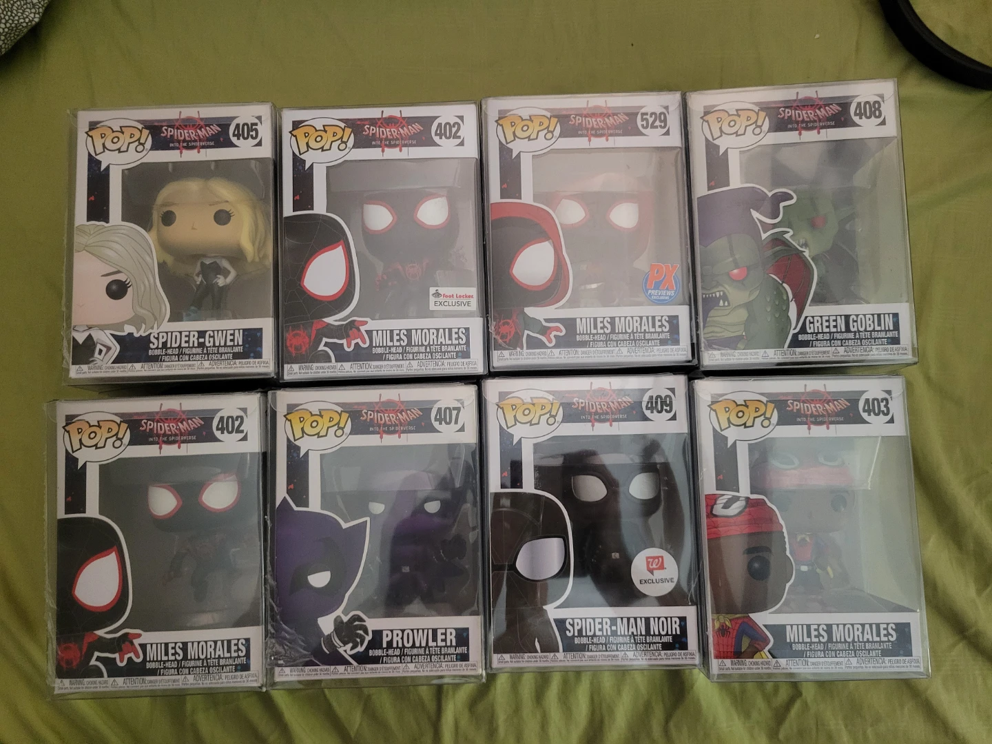 Spider-Man: Into the Spider-Verse Funko Pop! Figures
