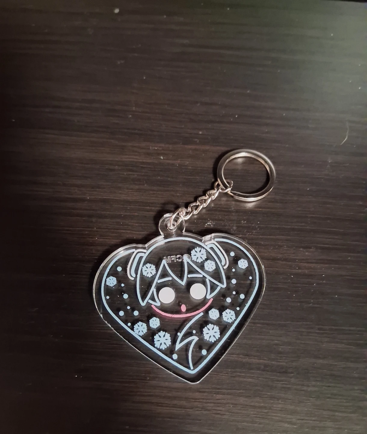 Hatsune miku keychain