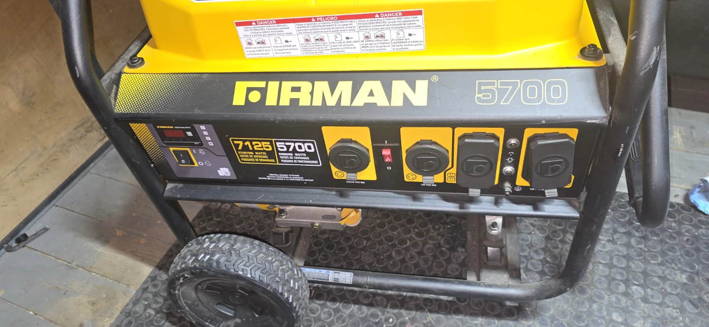 Firman 5700 Generator - photo 2