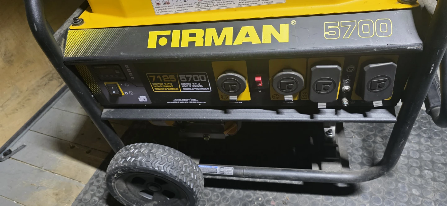 Firman 5700 Generator - photo 3