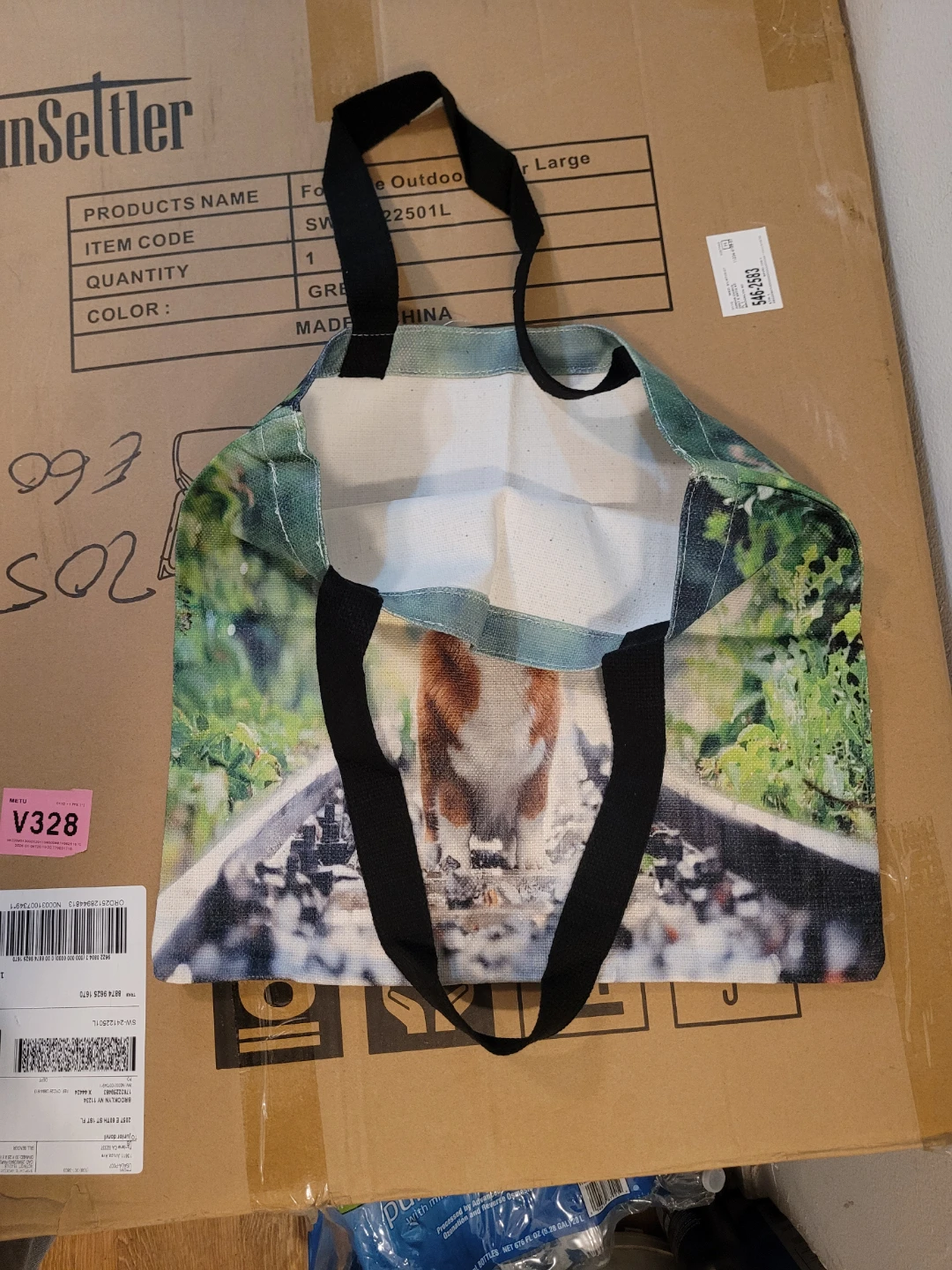 SunSettler Corgi Print Tote Bag - photo 2