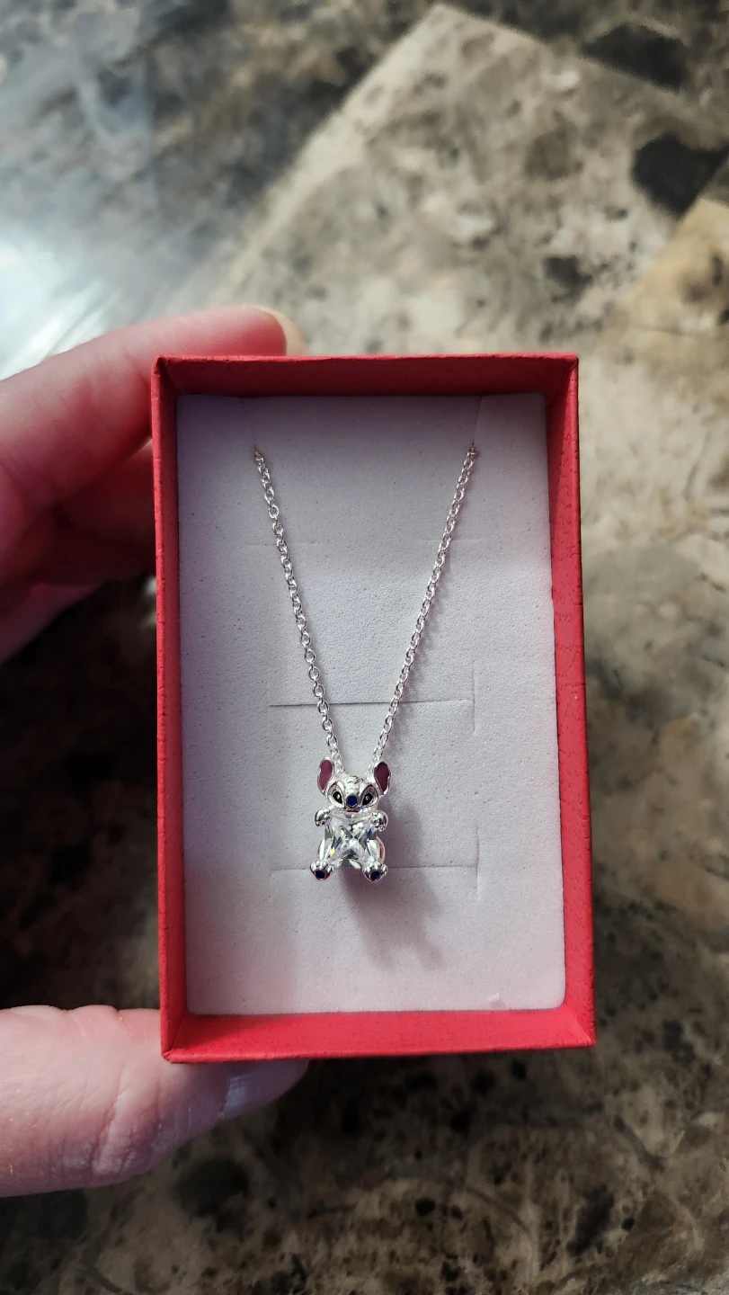 Stitch Necklace with Gift Box