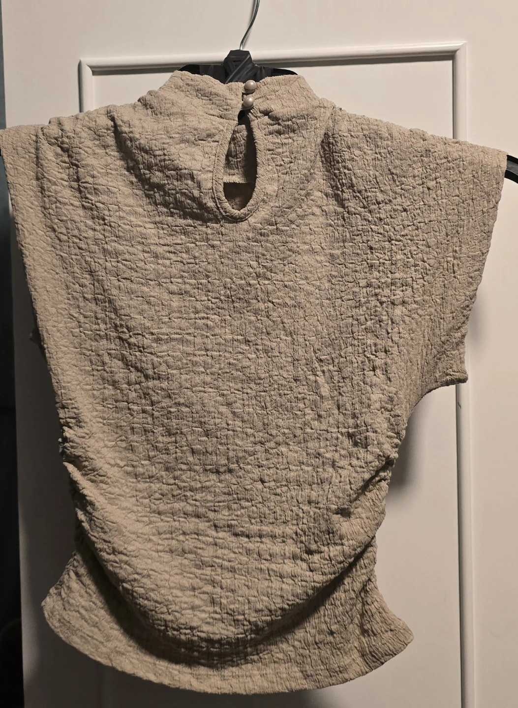 Women's Size S Textured Mock Neck Top - photo 2