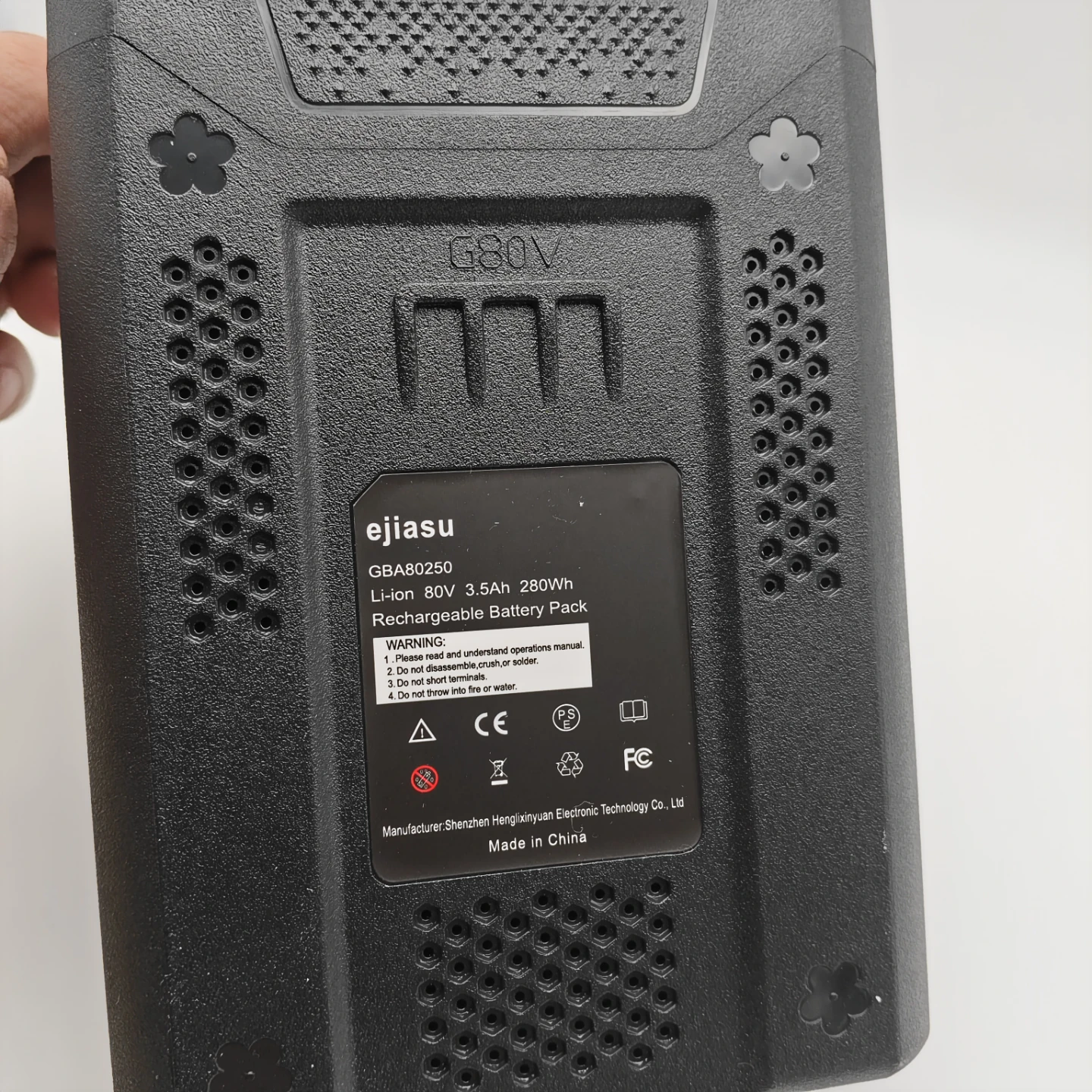 Ejiasu 80V 3.5Ah Lithium-Ion Rechargeable Battery Pack GBA80250 - photo 3