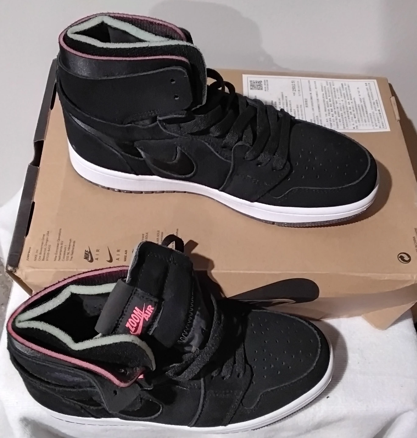Nike Air Jordan 1 High Zoom CMFT Black