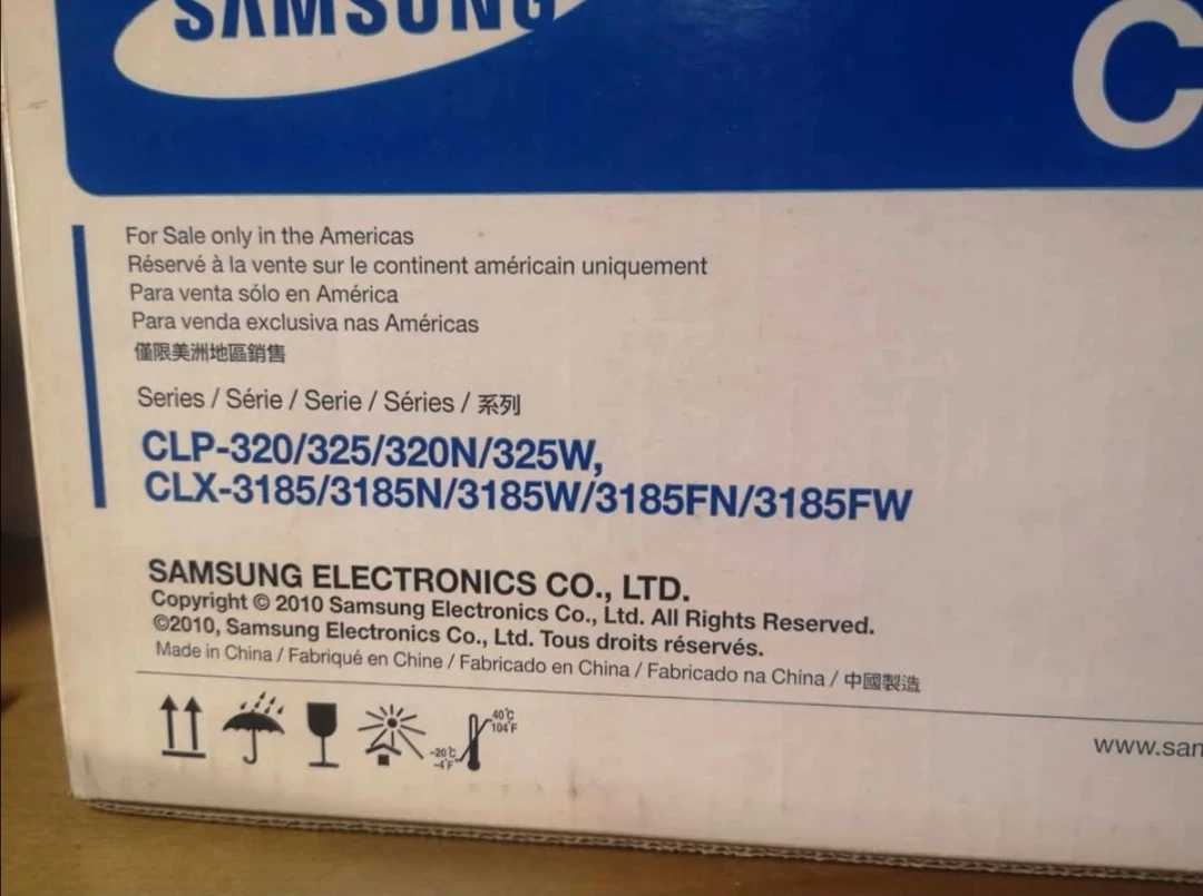 New Cyan Ink Cartridge ~ Samsung Laser Printer Toner - photo 4