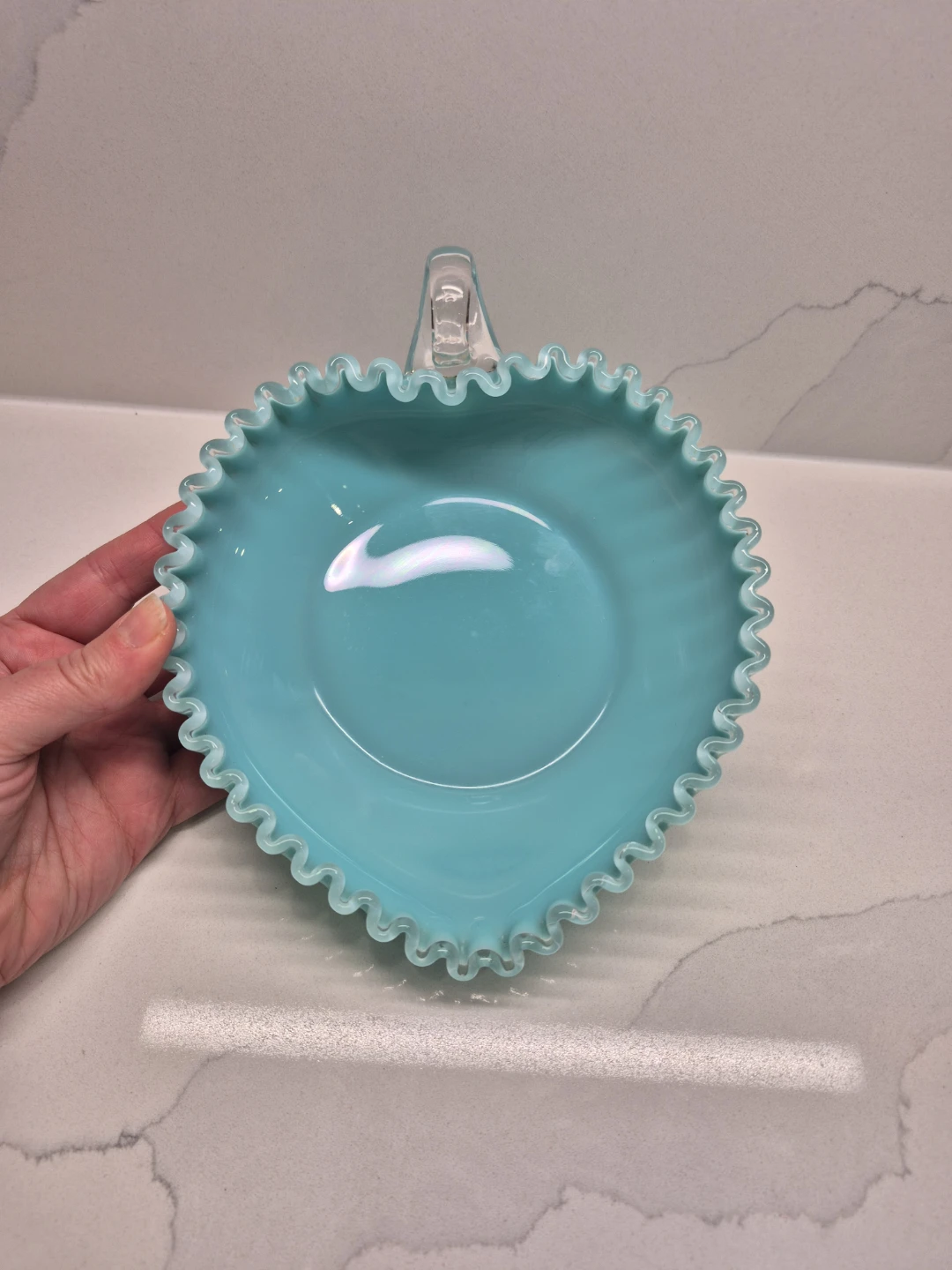 Vintage Milk Glass Dish - photo 2