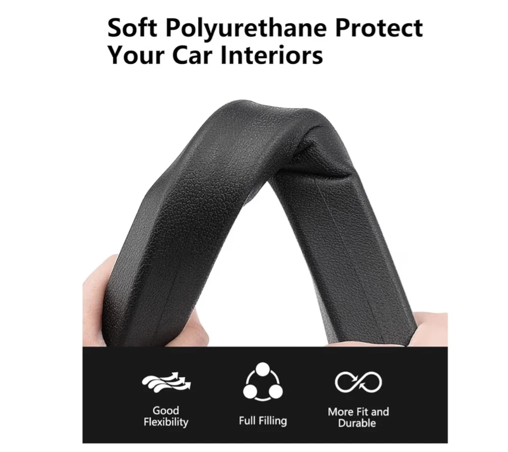 Car Seat Gap Filler, 2 Pack PU Fill The Gap - photo 3