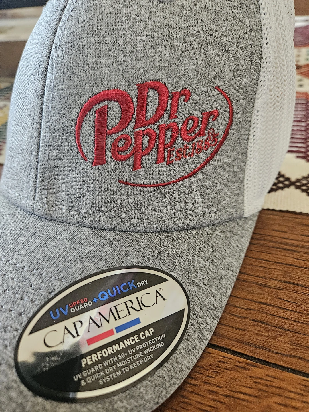 Dr Pepper Performance Cap America Trucker Hat - photo 2