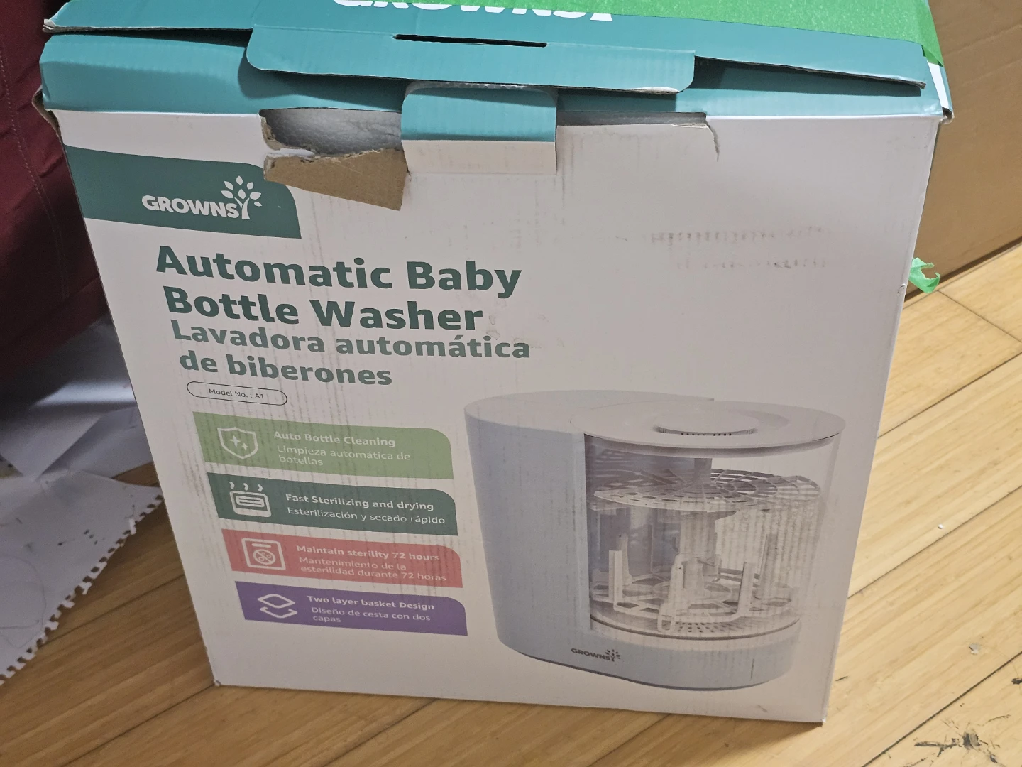 PARTS ONLY - Baby Bottle Washer and Dryer 🏆
