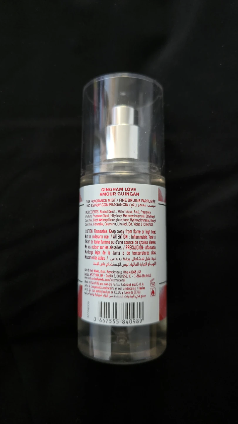 Bath & Body Works Gingham Love Fine Fragrance Mist 75ml - photo 2