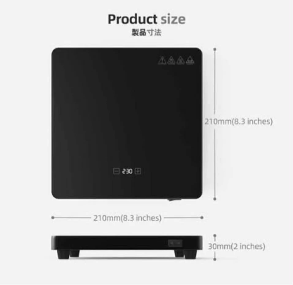 FOOD WARMER HOT PLATE DESIGNED FOR A TASTEFUL LIFESTYLE ... - photo 2