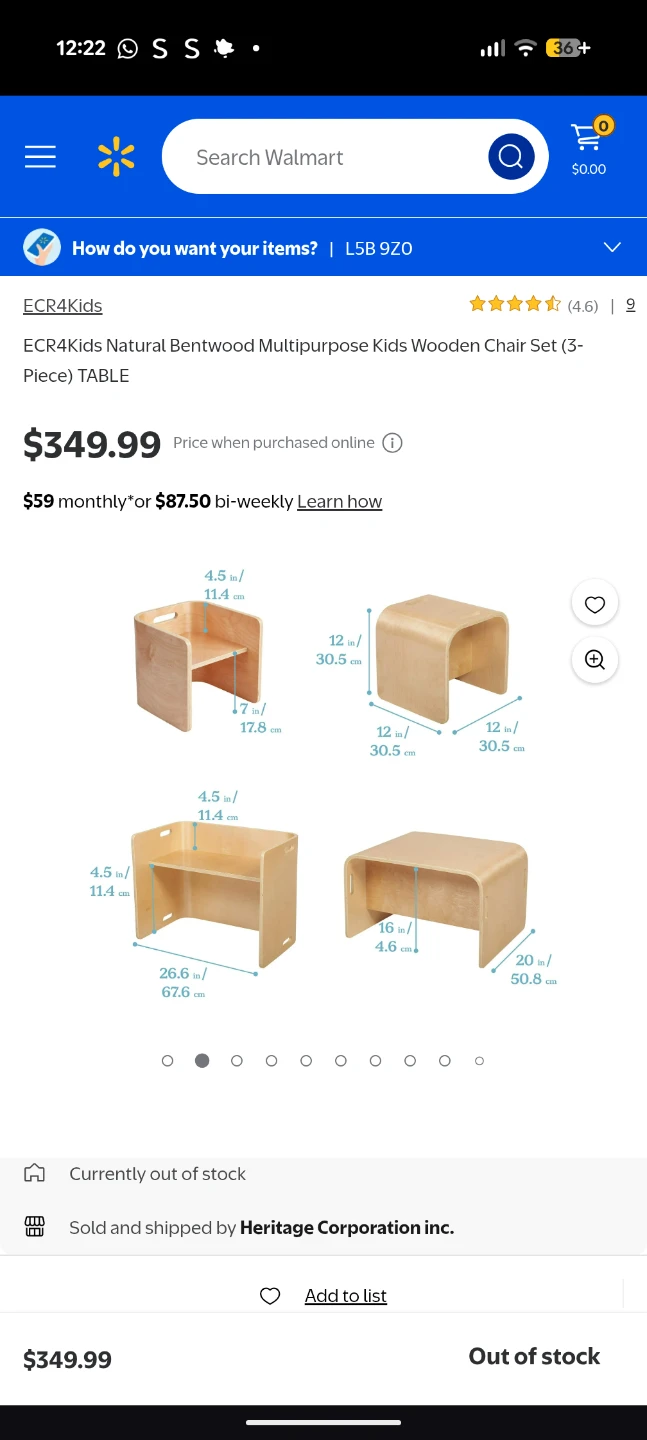 ECR Kids Multipurpose Wooden Table and Chairs/desk Set - photo 3