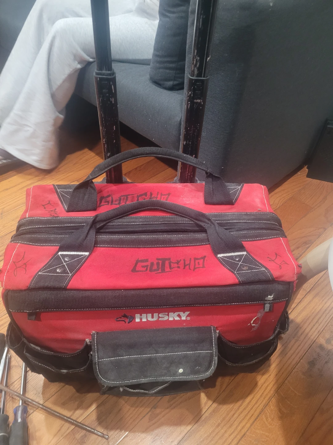Husky Rolling Tool Bag with Assorted Hand Tools - photo 4