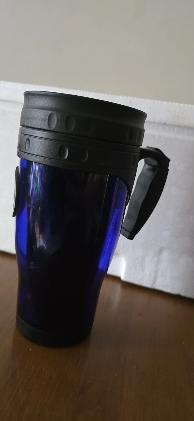 Blue Kelowna B.C. Canada Travel Mug with Handle - photo 3