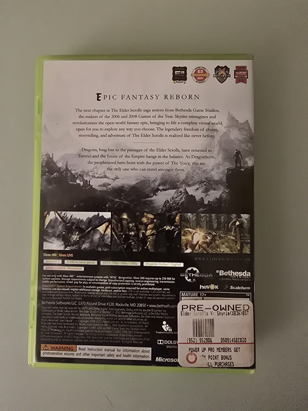 The Elder Scrolls V: Skyrim - Xbox 360 - photo 2
