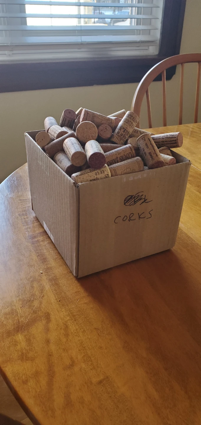 Box of Assorted Wine Corks FREE