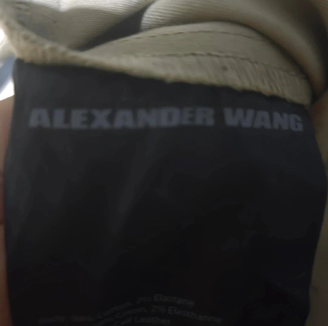 Alexander Wang Women's Beige Stirrup Pants Size 6 - photo 3
