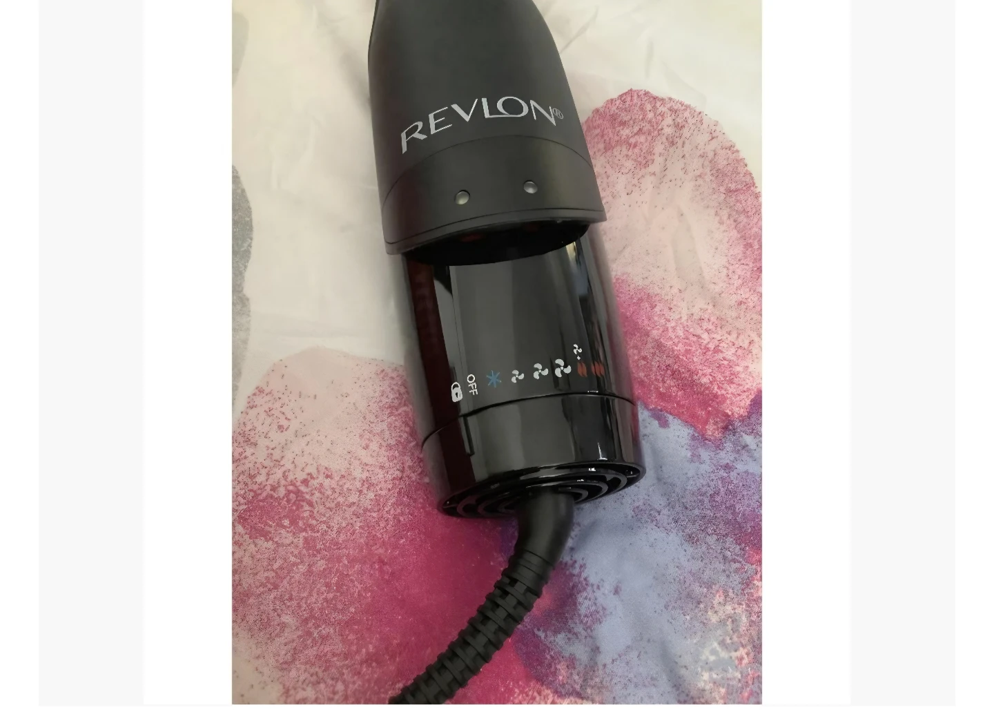 Revlon Black 2 in 1 Hair Dryer and Straightener Comb - photo 2