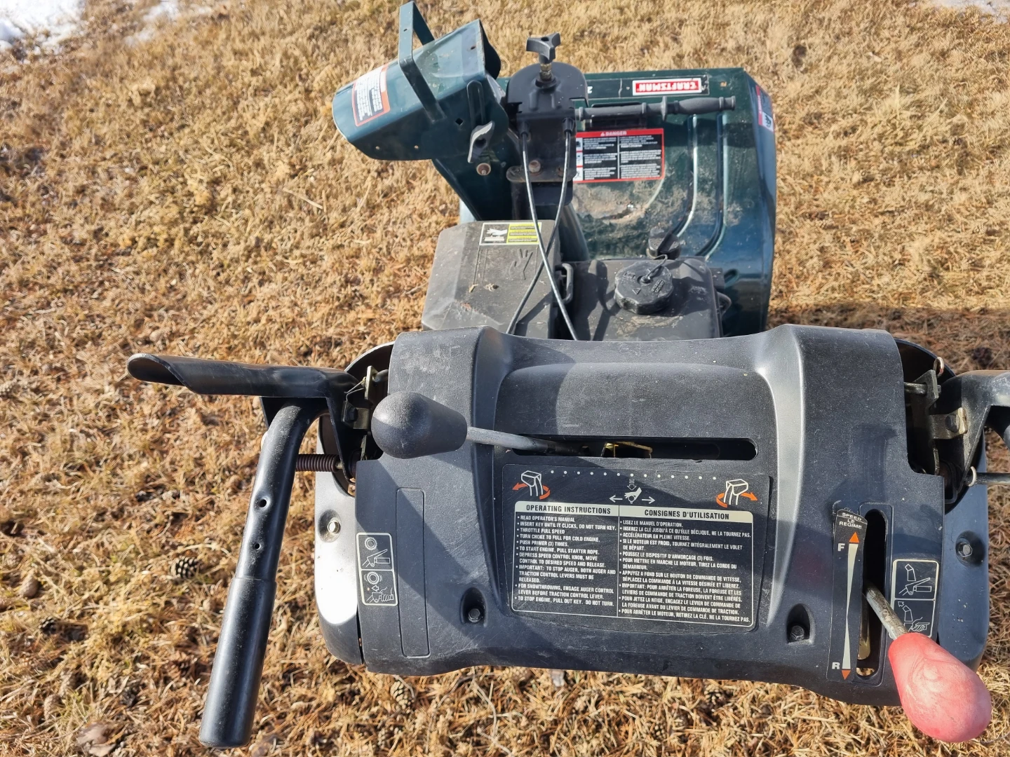Craftsman 24" 6.0 OHV Snowblower - photo 3