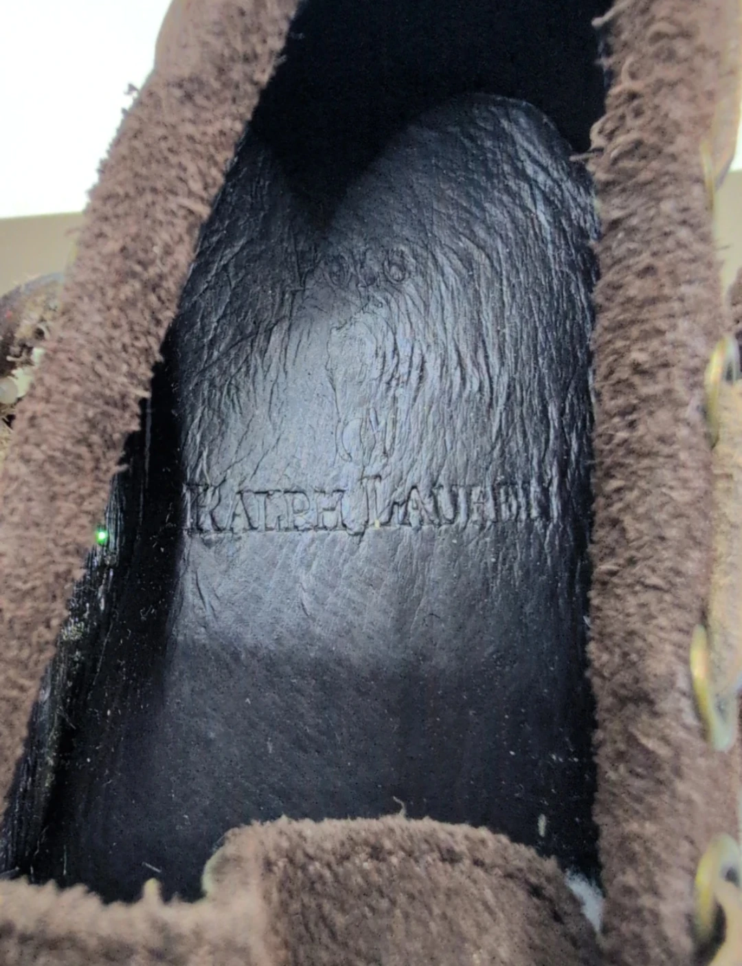 Ralph Lauren Brown Suede Moccasin Shoes - photo 5