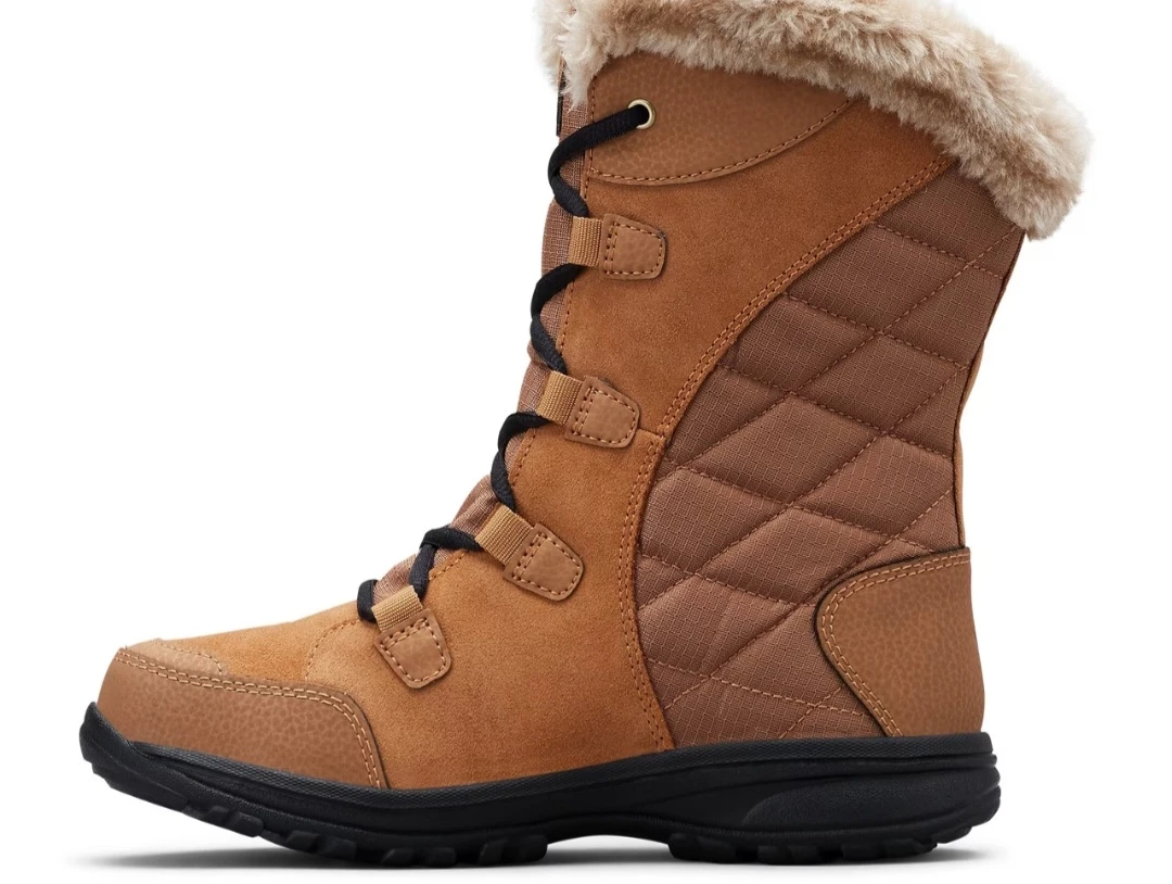 Columbia Women's Minx Mid III Waterproof Winter Boots Tan Size 8