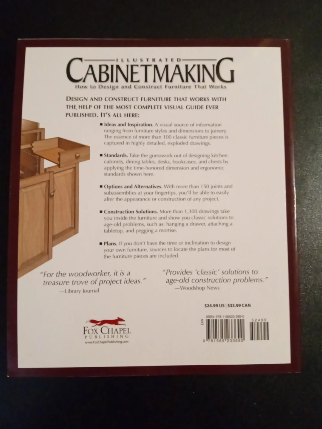 Illustrated Cabinetmaking book - photo 2
