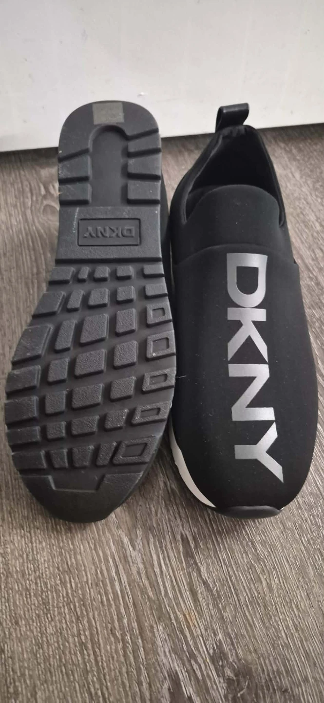 DKNY Black Slip-On Sneakers Size 9.5 - photo 2