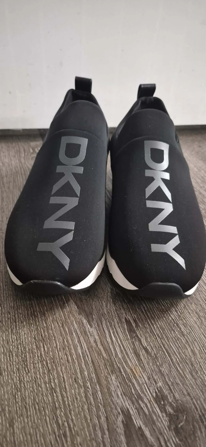DKNY Black Slip-On Sneakers Size 9.5 - photo 4