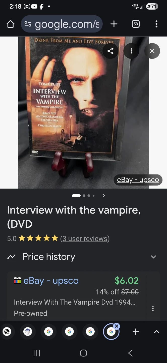 Interview with the Vampire DVD 🏆 - photo 4