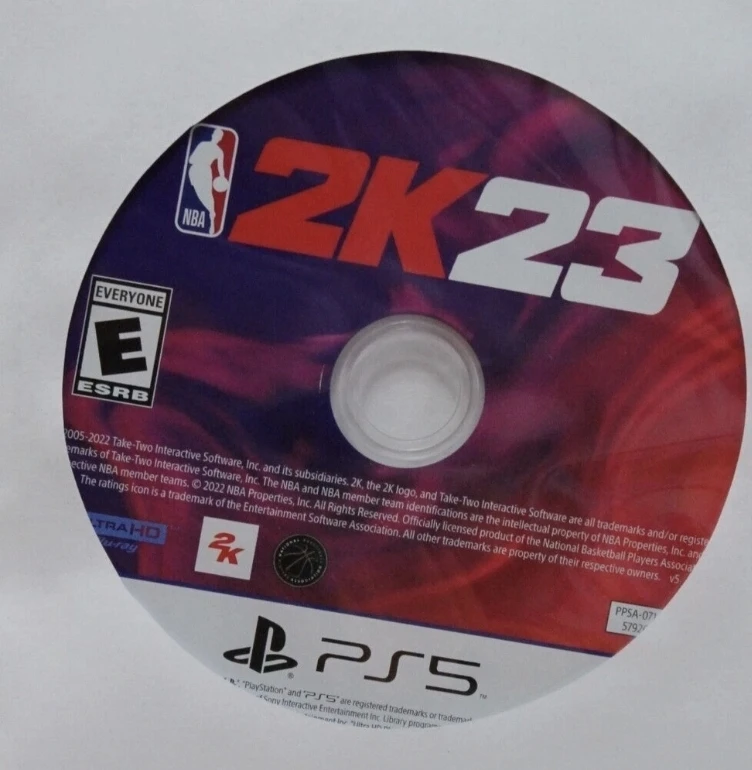 NBA 2K23 PS5 Blu-Ray Disc